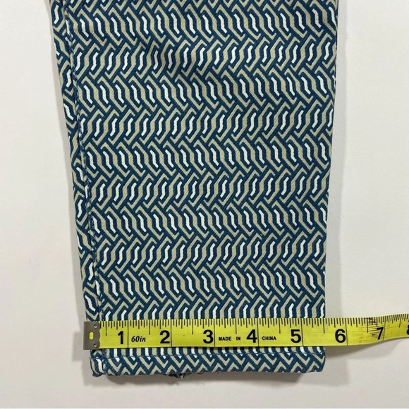 J McLaughlin Baxter Skinny Jeans Aegean Link Print - Picture 8 of 10